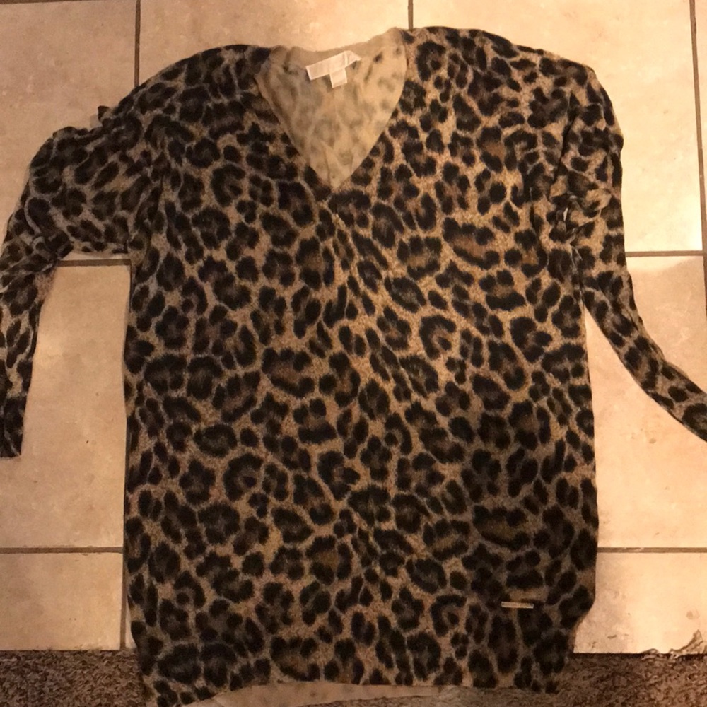 Michael Kors animal print sweater